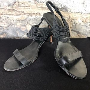 Vaneli Black heel sandals
